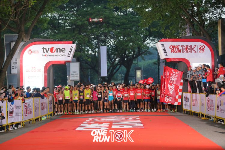Race photo from ONE RUN 10K 2025