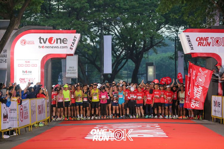 Race photo from ONE RUN 10K 2025