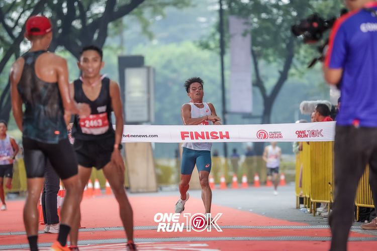 Race photo from ONE RUN 10K 2025