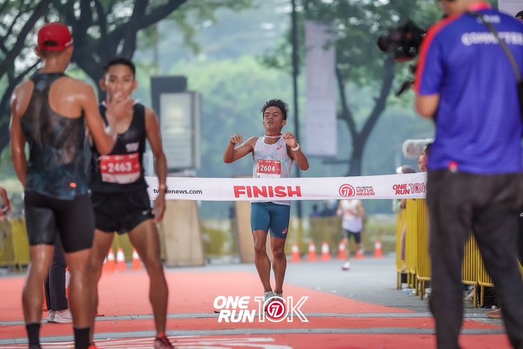 Race photo from ONE RUN 10K 2025