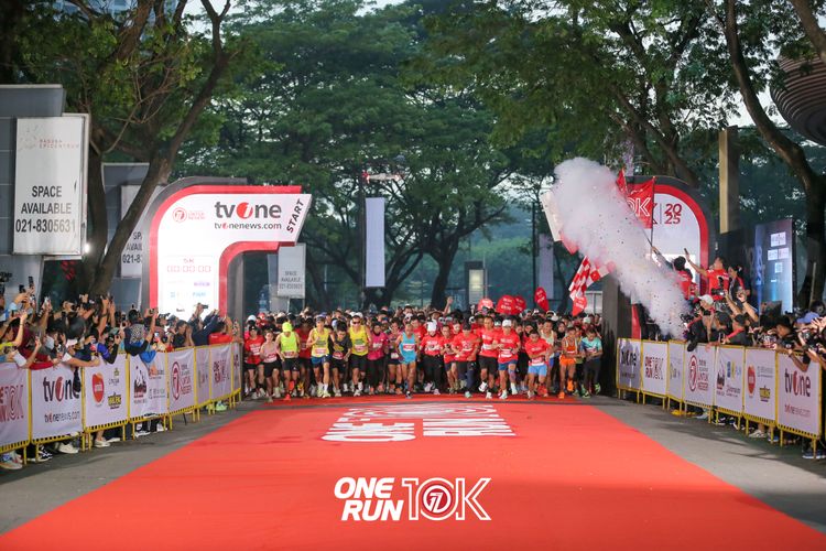 Race photo from ONE RUN 10K 2025