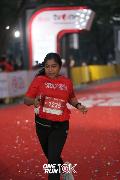 Race photo from ONE RUN 10K 2025