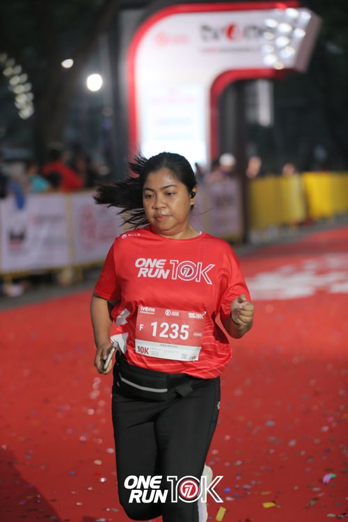 Race photo from ONE RUN 10K 2025