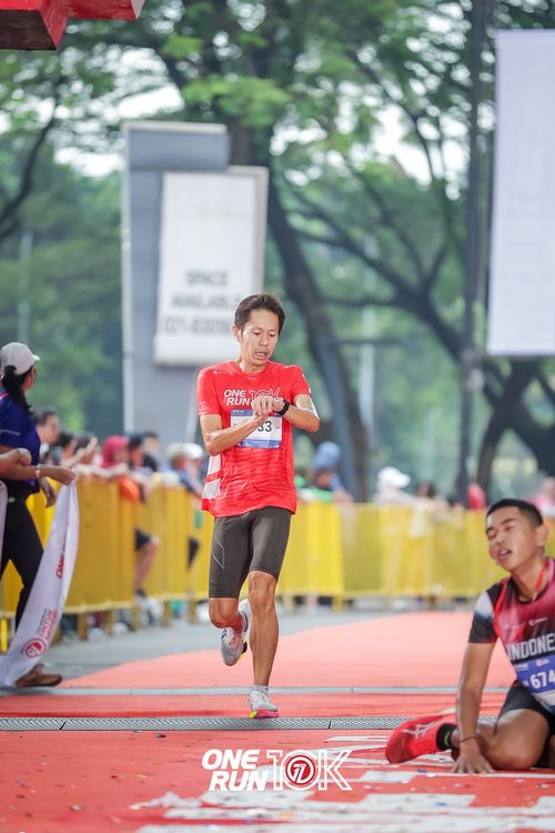 Race photo from ONE RUN 10K 2025