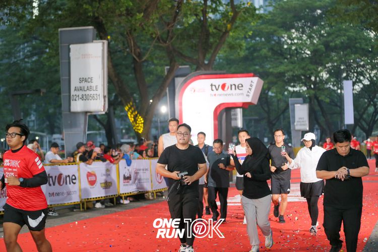 Race photo from ONE RUN 10K 2025
