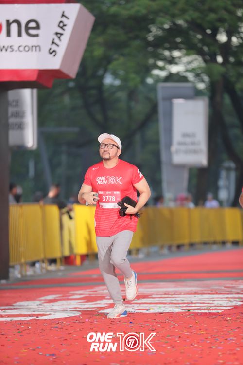 Race photo from ONE RUN 10K 2025