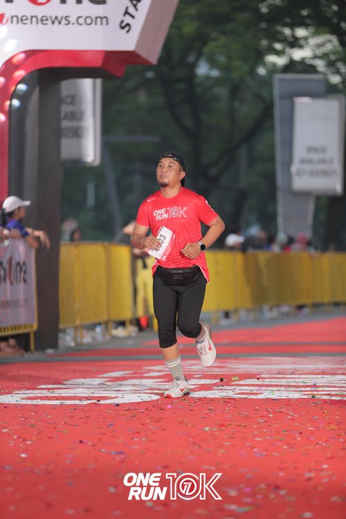 Race photo from ONE RUN 10K 2025