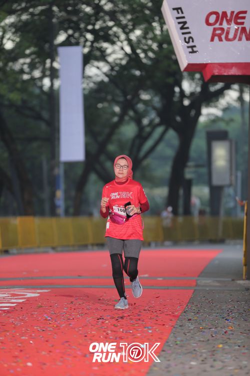 Race photo from ONE RUN 10K 2025