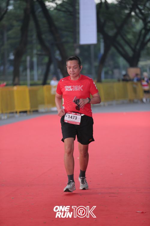 Race photo from ONE RUN 10K 2025