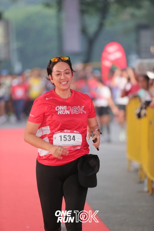 Race photo from ONE RUN 10K 2025