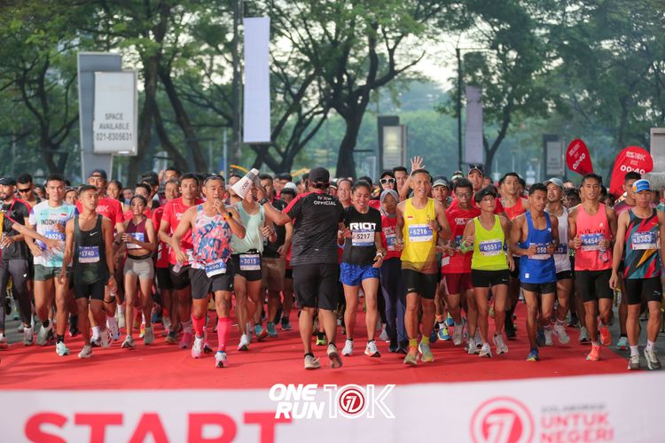 Race photo from ONE RUN 10K 2025