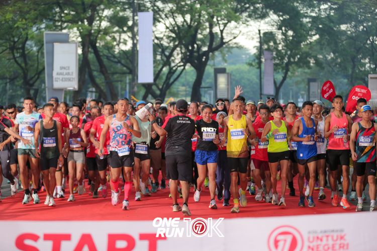 Race photo from ONE RUN 10K 2025