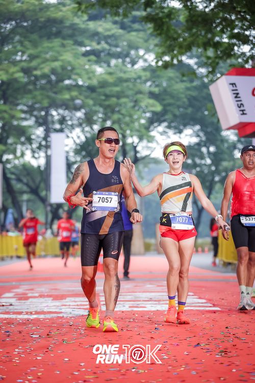 Race photo from ONE RUN 10K 2025