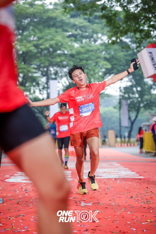 Race photo from ONE RUN 10K 2025