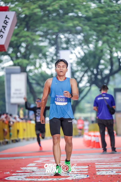 Race photo from ONE RUN 10K 2025