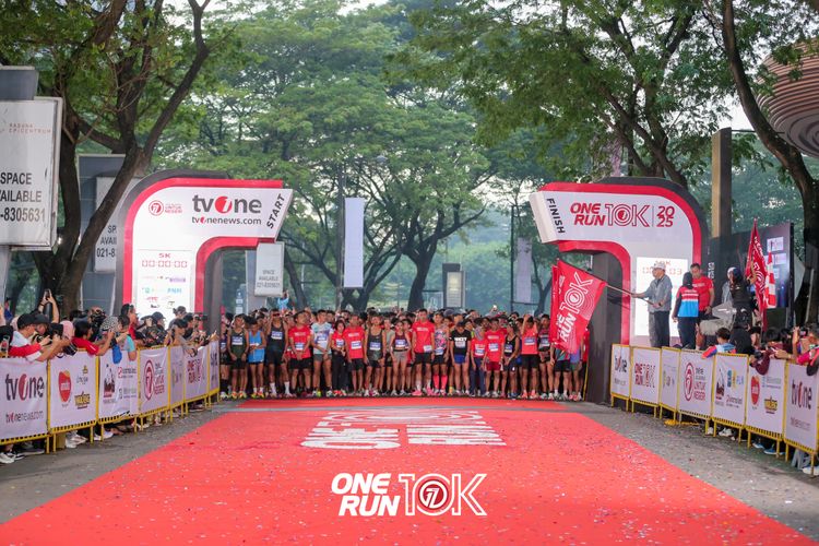 Race photo from ONE RUN 10K 2025