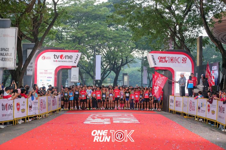 Race photo from ONE RUN 10K 2025