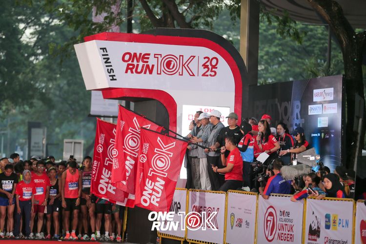 Race photo from ONE RUN 10K 2025