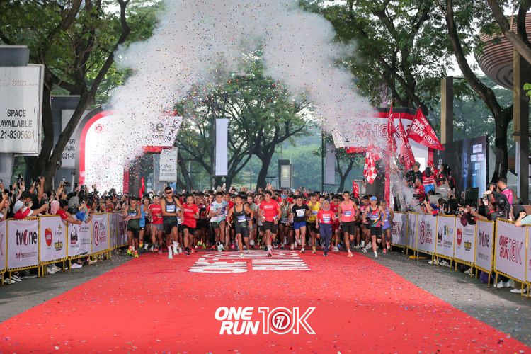 Race photo from ONE RUN 10K 2025