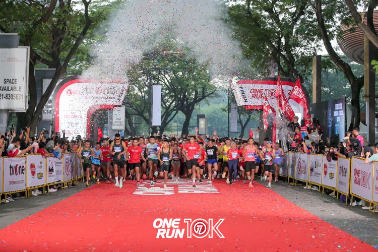 Race photo from ONE RUN 10K 2025