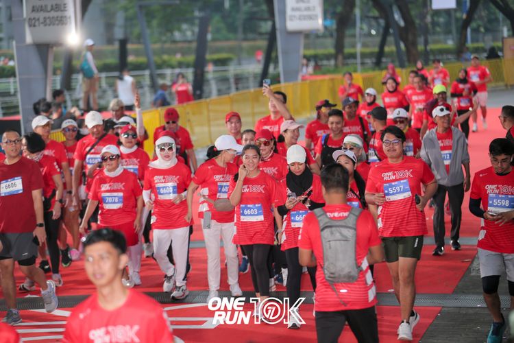 Race photo from ONE RUN 10K 2025