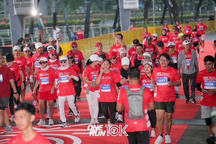 Race photo from ONE RUN 10K 2025