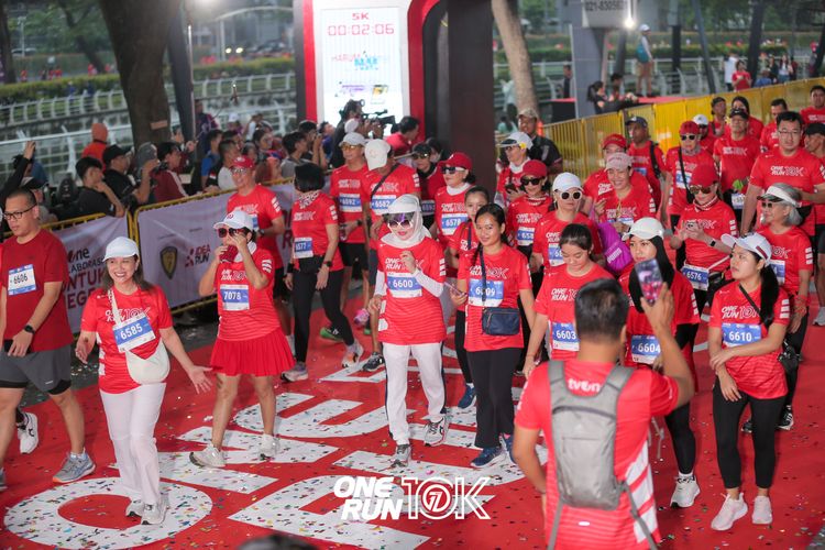 Race photo from ONE RUN 10K 2025