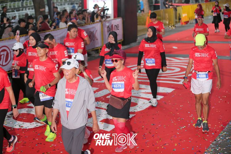 Race photo from ONE RUN 10K 2025