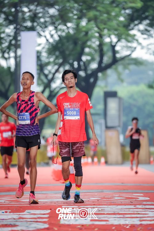 Race photo from ONE RUN 10K 2025