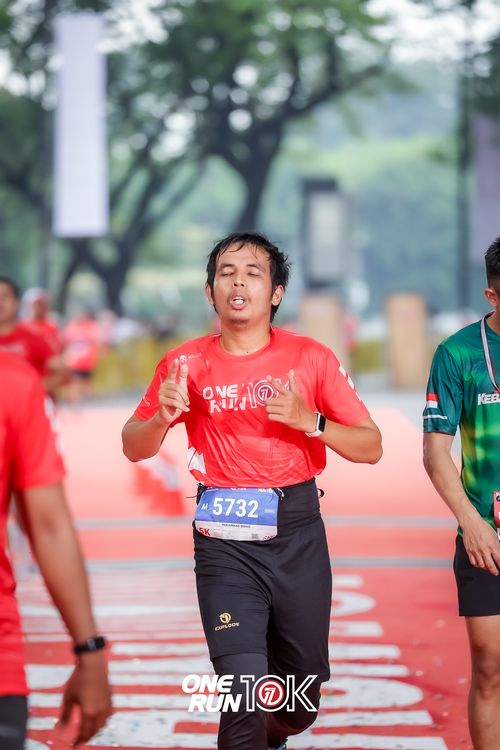 Race photo from ONE RUN 10K 2025