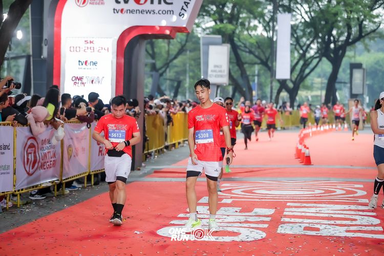 Race photo from ONE RUN 10K 2025