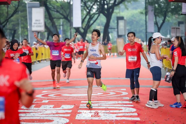 Race photo from ONE RUN 10K 2025