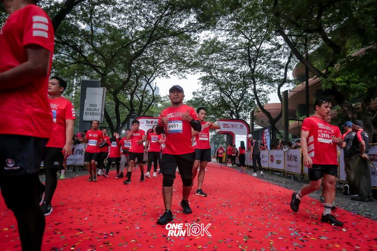 Race photo from ONE RUN 10K 2025