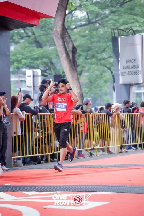 Race photo from ONE RUN 10K 2025
