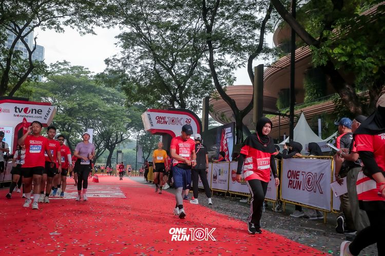 Race photo from ONE RUN 10K 2025