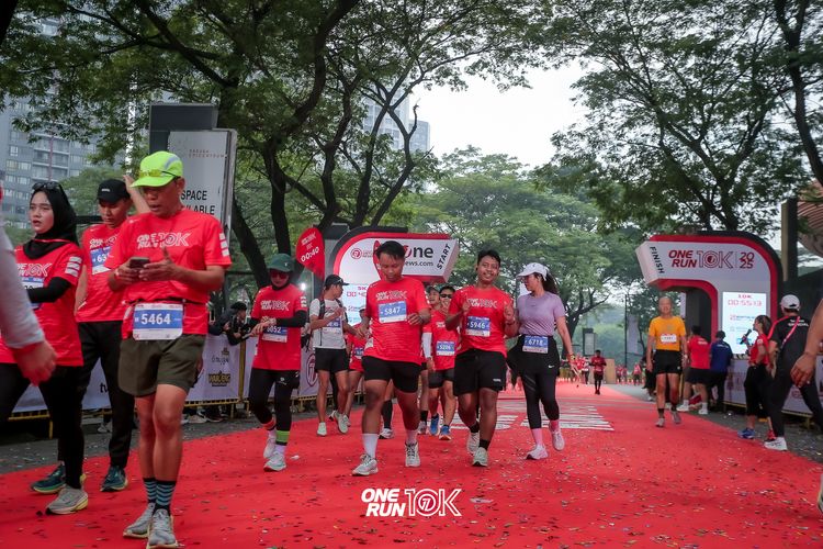Race photo from ONE RUN 10K 2025