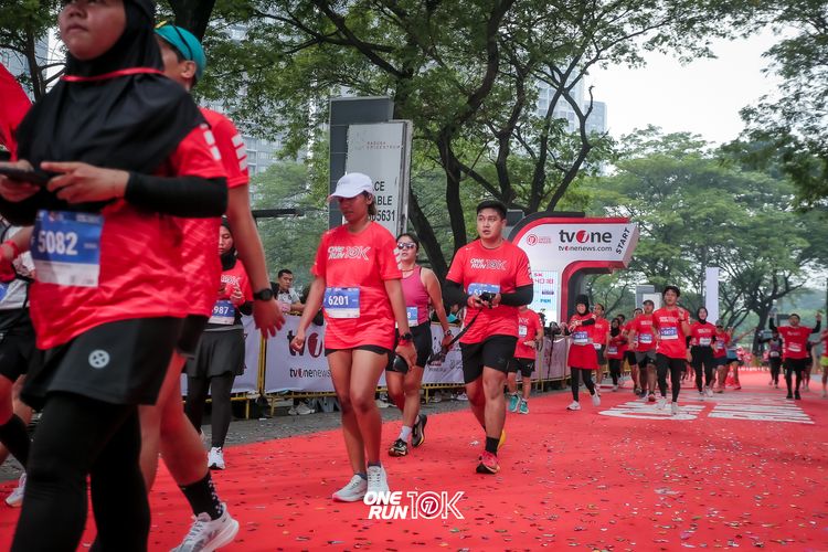 Race photo from ONE RUN 10K 2025