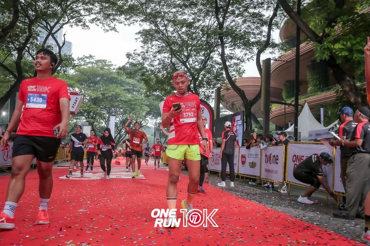 Race photo from ONE RUN 10K 2025