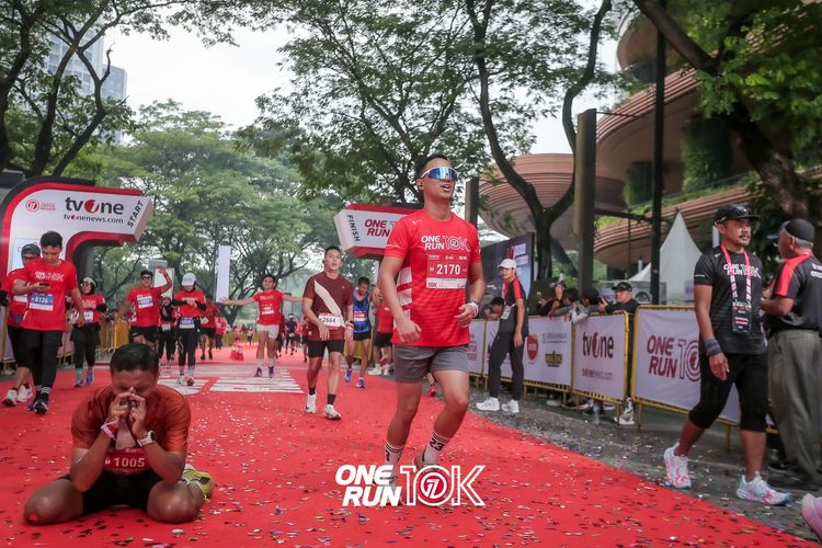 Race photo from ONE RUN 10K 2025