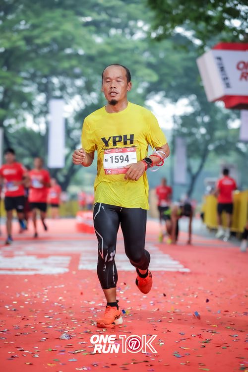 Race photo from ONE RUN 10K 2025