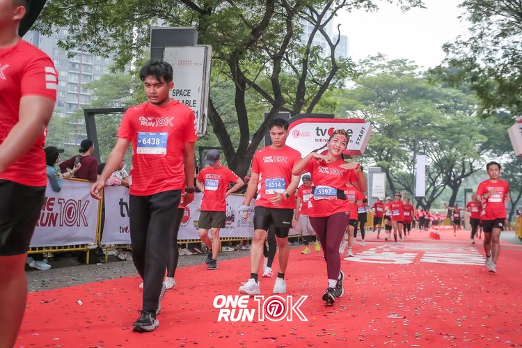 Race photo from ONE RUN 10K 2025