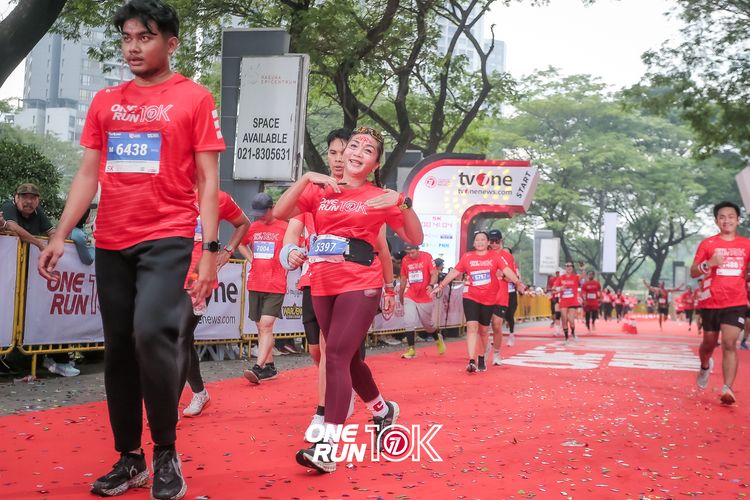 Race photo from ONE RUN 10K 2025