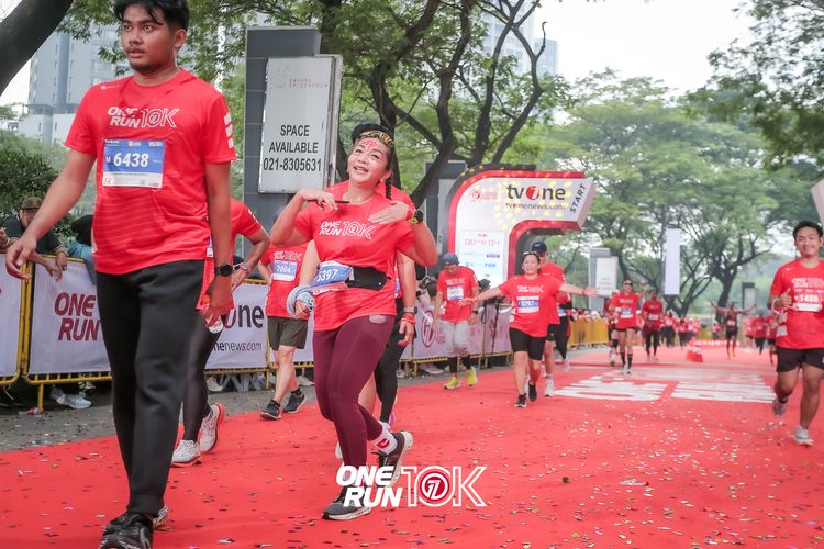Race photo from ONE RUN 10K 2025
