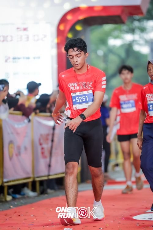 Race photo from ONE RUN 10K 2025