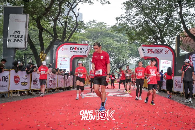 Race photo from ONE RUN 10K 2025