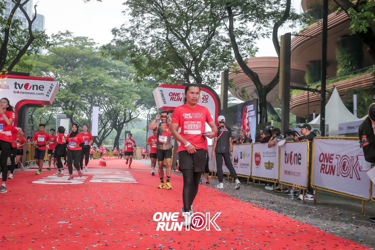 Race photo from ONE RUN 10K 2025