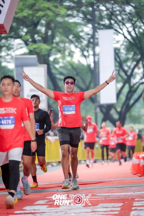 Race photo from ONE RUN 10K 2025