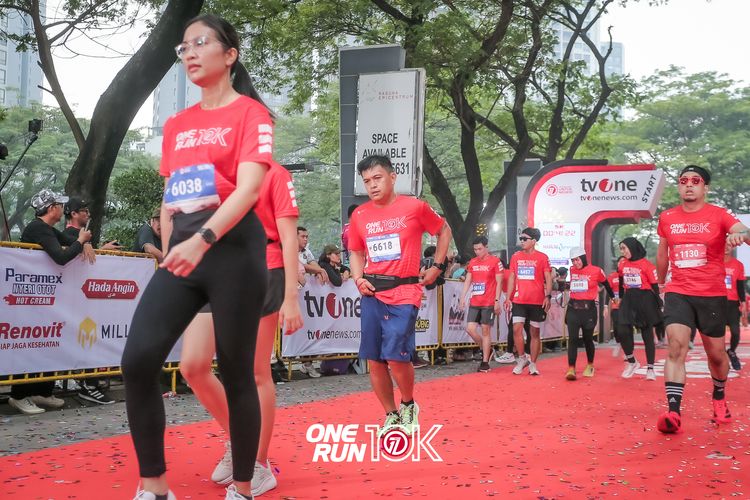 Race photo from ONE RUN 10K 2025