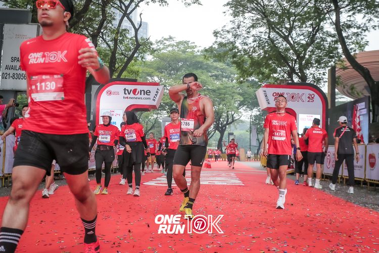 Race photo from ONE RUN 10K 2025