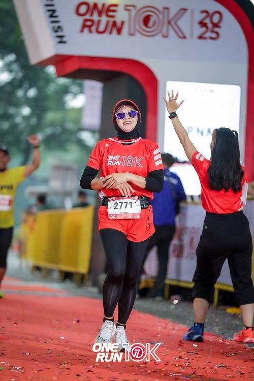 Race photo from ONE RUN 10K 2025